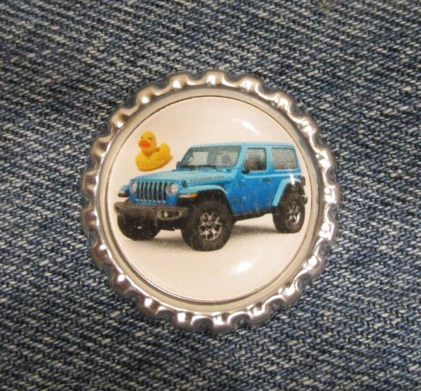 Lot of 10 Bottle Cap Bling Charms RUBBER DUCKY JEEP No Hole YOU CHOOSE Quack eBay