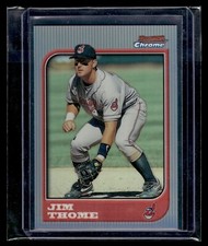 1997 Bowman Chrome Refractor #71 Jim Thome Indians HOF