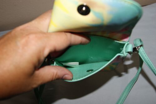 Crossbody Geldbörse Handy Geldbörse mit klarem Zugang Batik (ToteHH) - Bild 5 von 12