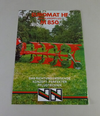 Brochure Vogel & Noot Euromat HF Grass Plow M 850
