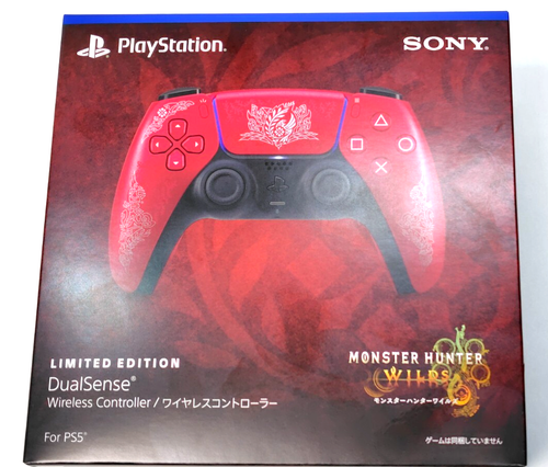 Mando Inalámbrico DualSense Monster Hunter Wilds Edición Limitada PS5 Japón - Imagen 2 de 16