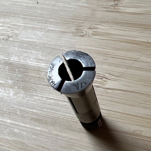 HARDINGE 1C Spannzange 1/4" rund glatt (1-E2) - Bild 2 von 2