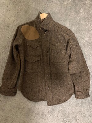 トップス Engineered Garments CPO Shirt ENGINEERED GARMENTS『CPO Shirt Jacket-Heavy Wool Elastique