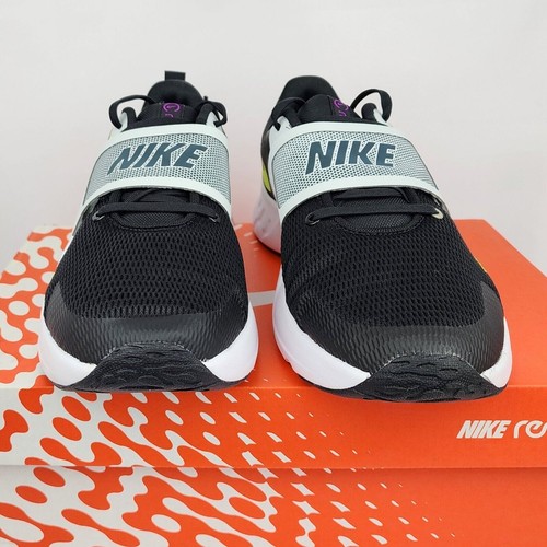 M Nike Renew Retaliation 4 Men's Shoes Black Volt Pure Platinum DH0606 007 - Picture 6 of 9