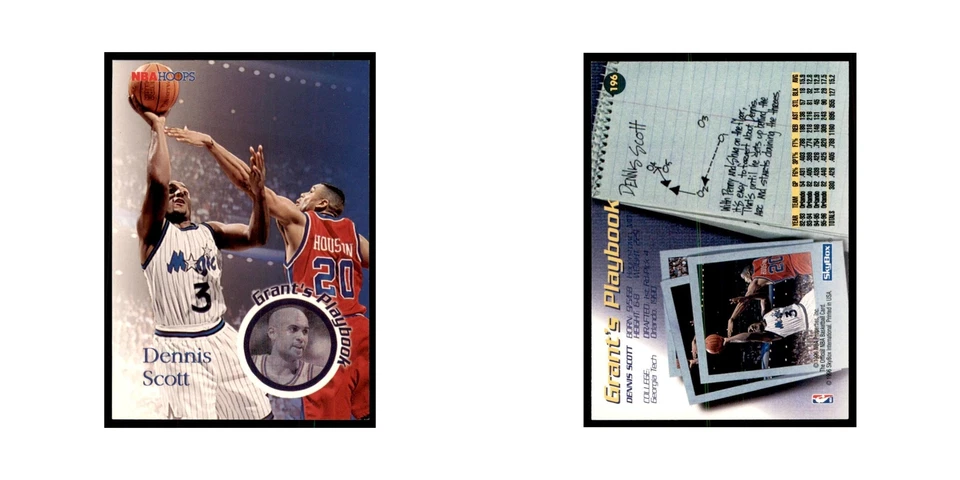 1996 Hoops Dennis Scott Magic #196 - Image 3 of 3