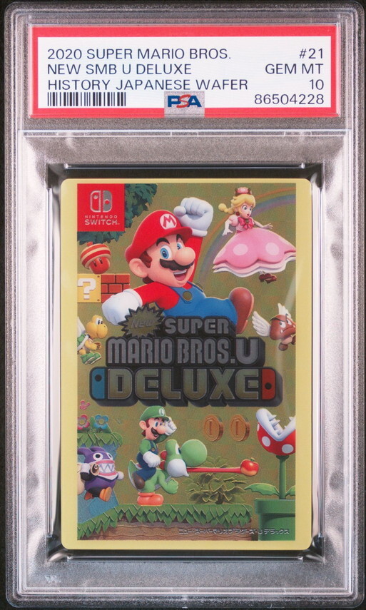 オープニング 大放出セール Super New No.21 PSA10 Mario Mario Super DELUXE U Bros. その他