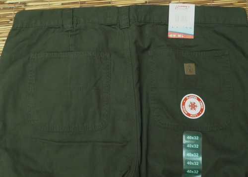 COLEMAN HERREN OUTDOOR BAUMWOLLE CANVAS FLANELL GEFÜTTERTE HOSE 5 TASCHEN LISTE $ 85 - Bild 8 von 10