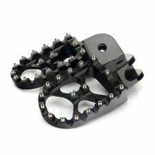 TARAZON MX Pedane Offroad In Alluminio Per BMW F650GS, F700GS, F800GS, R1200GS – Larghezza 57mm, Denti In Acciaio Inox