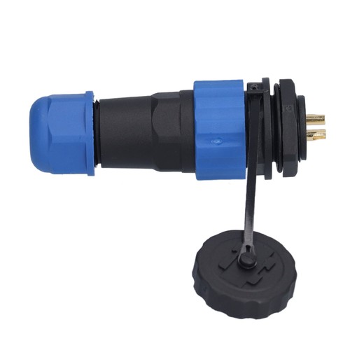 Aviation Plug Socket IP68 Connector Rear Nut Male Female Butt Terminal 380V SP20 - Bild 3 von 34