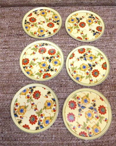 !!!!! ART DECO KERAMIK MAX ROESLER TEESERVICE SPRITZDEKOR !!!!! - Bild 8 von 10