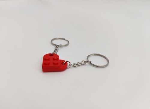 Lego Herz Schlüsselanhänger - Wunschfarbe Auswählen - personalisiert - Neu - Bild 3 von 41