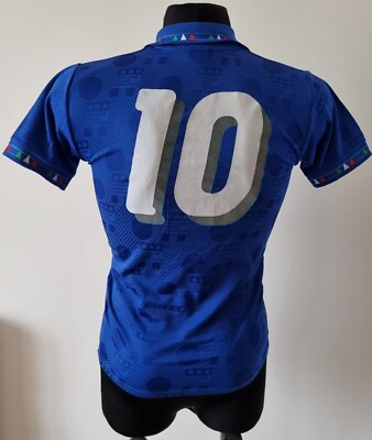 希少　DIADORA R. BAGGIO シャツ 10 Italy 1993 - 1994 Home football Diadora vintage shirt #10 R