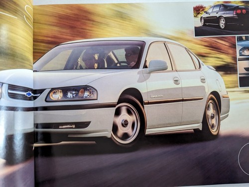 2002 Chevrolet Chevy Impala Car Sales Brochure Catalog Canadian 23 Pages - Picture 3 of 6