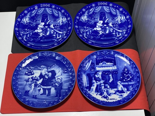 KFC Weihnachten Vintage Japan Teller 99, 2002 zwei 2006 Mickey & Minnie Mitsubishi - Bild 10 von 19