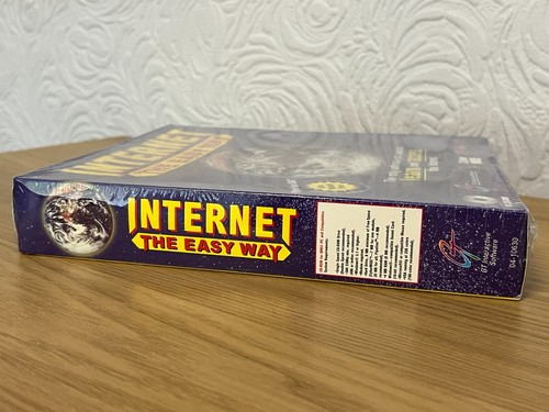 Internet the Easy Way Vintage 1995 PC CD-ROM - New & Sealed -👾Retro Gift Idea👾 - 第 14/24 張圖片
