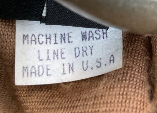 Fleece Bell Sleeve Tunic Pullover copper colored with Brown dots Women's L - Afbeelding 5 van 8