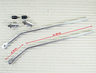 Alu silber PLETSCHER GEPÄCKTRÄGER BEFESTIGUNG SET VARIO 66//185 mm 155°