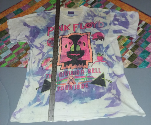 PINK FLOYD the Division Bell 1994 Short Sleeve Tour T-shirt 6 May 1994 Size L - Picture 2 of 14
