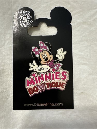 Disney Parks Minnie Mouse Minnie’s Bowtique Trading Pin