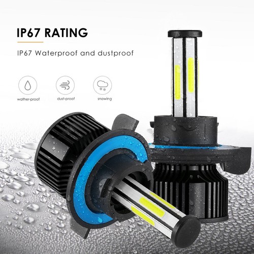 6-sides 9005 H11 H13 9007 LED Headlight Fog Bulbs White for Ford F-150 1992-2021 - Bild 8 von 18