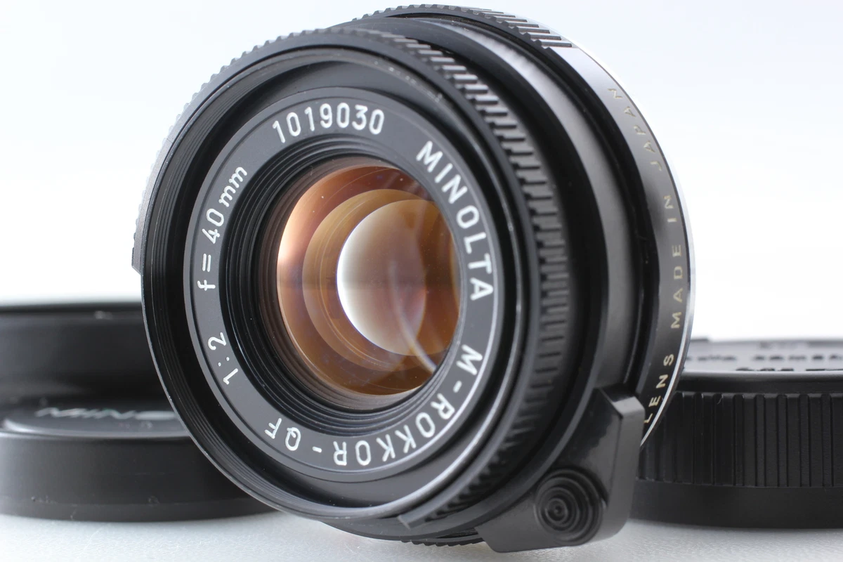 Minolta M Rokkor 40mm F2 for sale - eBay