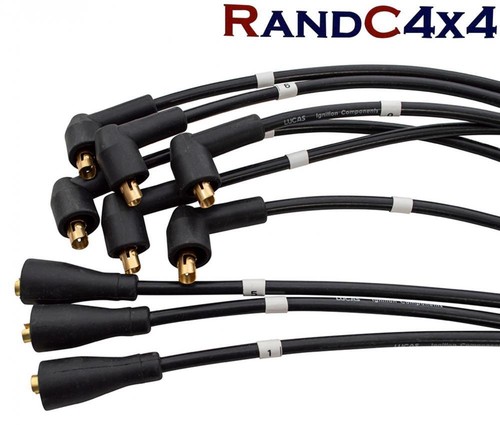 Range Rover Classic Spark Plug HT Lead LUCAS Set 3.5 3.9 V8 Petrol RTC6551LUCAS - Picture 3 of 5