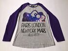 Hello Kitty Long Sleeve Shirt Girls Size 10 Paris London New York Mars 