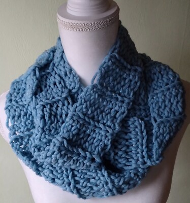 Schal-Loop-Schlauchschal-handgestrickt-mehrfarbig