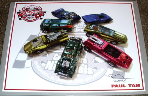 8th HOT WHEELS CHICAGO 2008 PHILIP RIEHLMAN /ALEC & PAUL TAM/ROMAN CORTEZ SIGNED - Bild 5 von 8