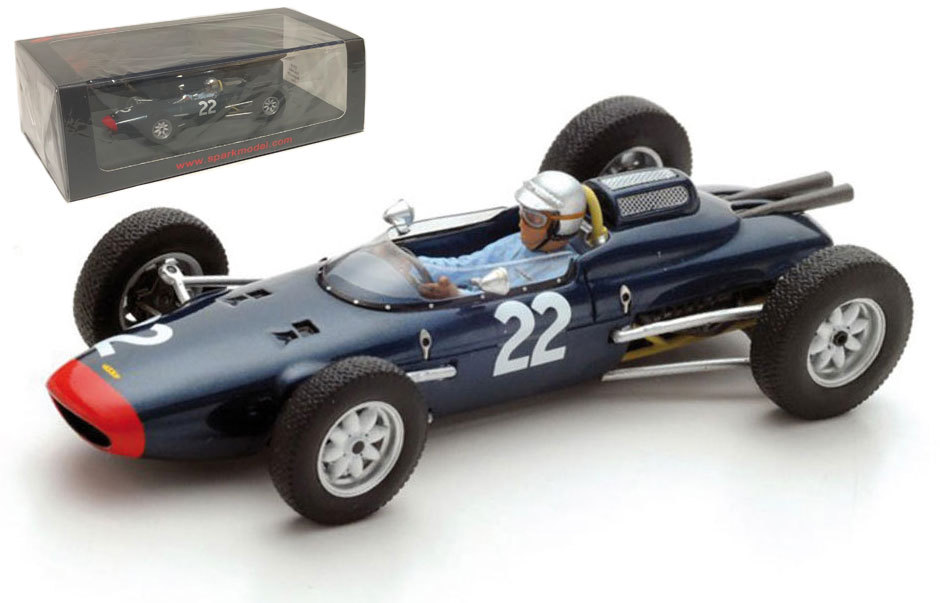 Spark S5330 Lola MK4 #22 Belgium GP 1963 - Lucien Bianchi 1/43 Scale
