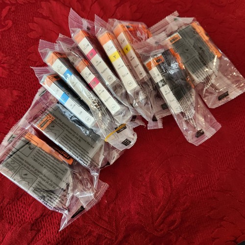 10 ink Cartridge for CANON PIXMA iP4500 iP5200 MP610 MP800 MP830 CLI8 PGI 5BK - Picture 2 of 2