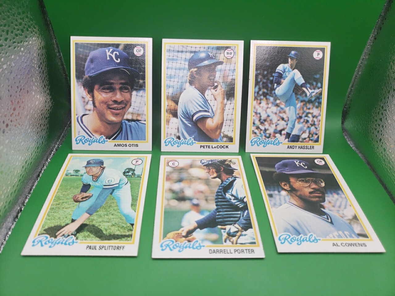1978 Topps Baseball Kansas City Royals Lots Of 6 Cards EX-MT+ Condition