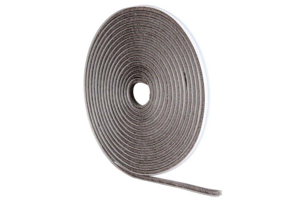 Stormguard Brush Pile Draught Excluder Tape Grey Sealing Strip Windows & Doors eBay