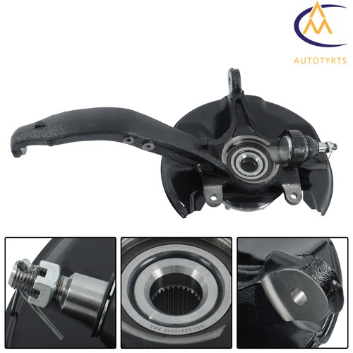 Conjunto de cojinete de nudillo de dirección y cubo de rueda delantero derecho para Honda Accord Acura TSX - Imagen 2 de 15