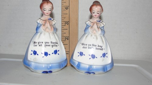 DE COLECCIÓN ENESCO AZUL ORACIÓN DAMAS SAL Y PIMIENTA - Imagen 2 de 7