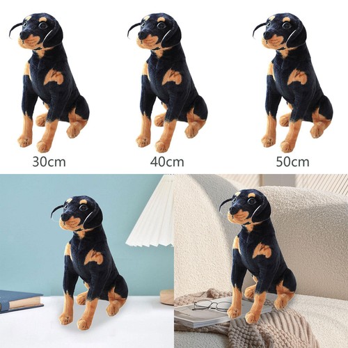 Dog Simulation Toy Comfortable Stuffed Animal for Home Children Birthday - Picture 2 of 23