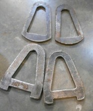 HD Flat Steel Sling/Strap Rigging Triangles (Qty-4) (161-G5)