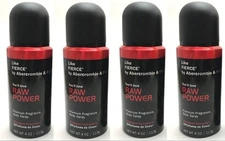Raw Power Body Spray Designer Imposters  Parfums De Coeur Fierce 4 oz Lot of 4