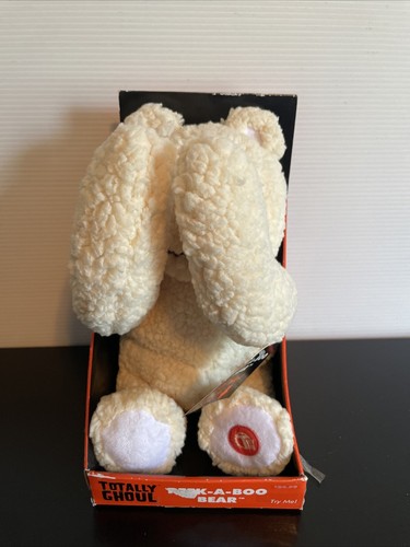 HALLOWEEN ANIMÉ PEEK A BOO OURS EN PELUCHE S'ALLUME ACCESSOIRE SONS DÉCORATION 2016 - Photo 2/6