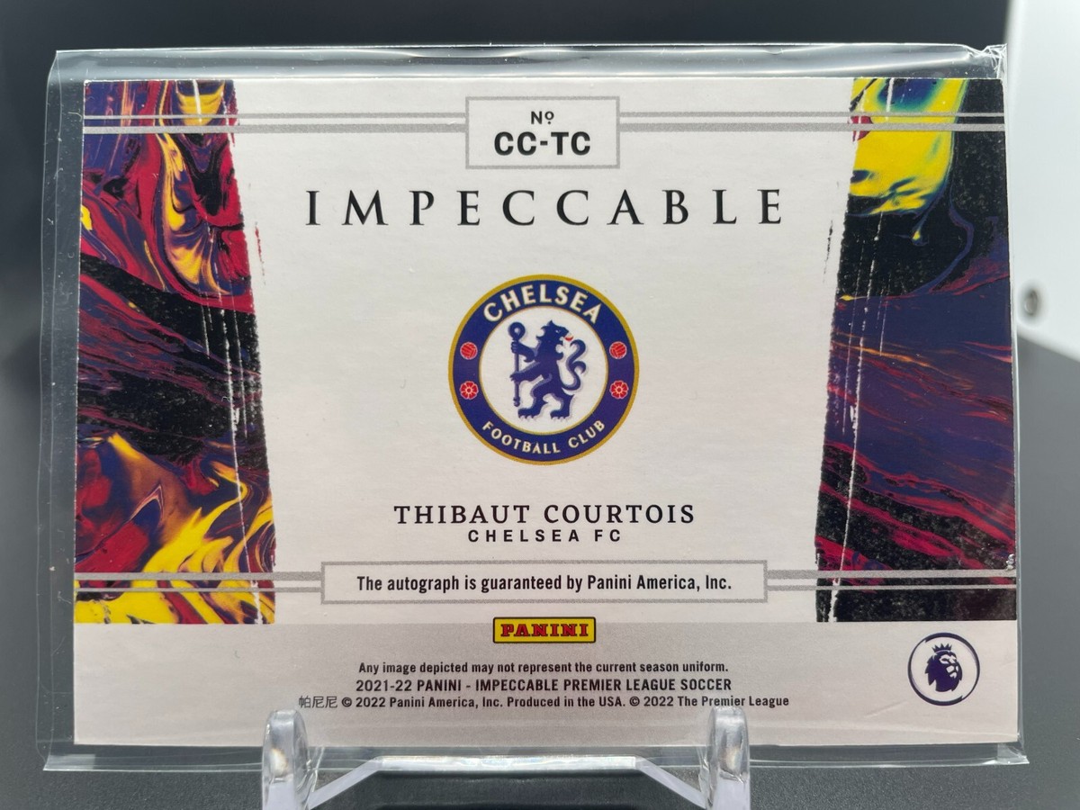 2020-21 Panini Impeccable クルトワ 直筆サインカード 2020-21 Panini Impeccable クルトワ 直筆サインカード（2020-21