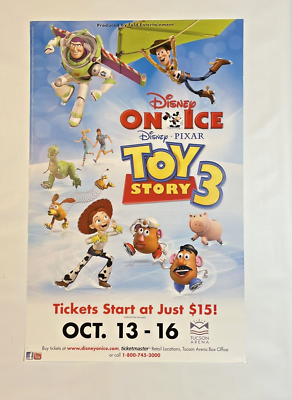 Disney On Ice, Disney Pixar Toy Story Playbill Poster 22