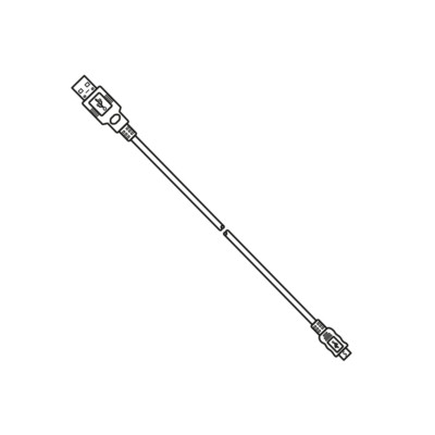 Bosch Kabel USB 2.0 Typ A auf Typ C 2m