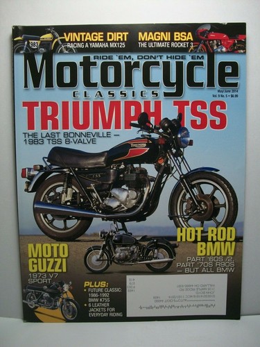 Motorcycle Classics Magazine~2012 thru 2018 ~***Pick Your Own~Shipping Discounts - Imagen 16 de 43