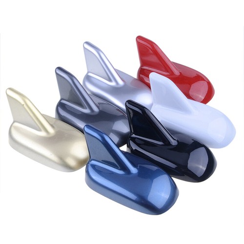 Universal Black Car Roof Radio AM/FM Signal Shark Fin Style Aerial Antenna Decor - Afbeelding 9 van 9