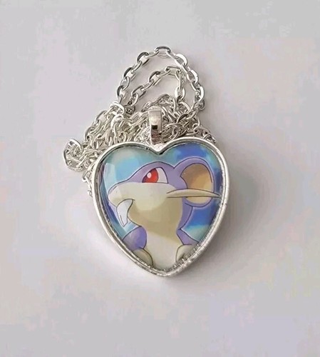 Rattata Pendant - Up-Cycled Pokemon Card Necklace