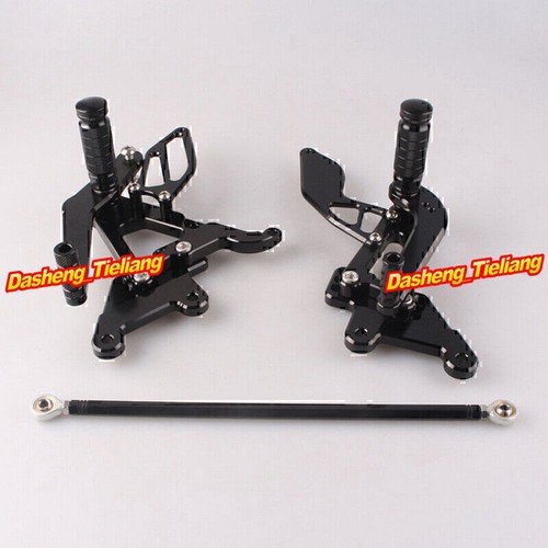 Green Foot pegs Shift Adjust Rearsets for Yamaha YZF R6 YZF-R6 2003 2004 2005 - Picture 4 of 12