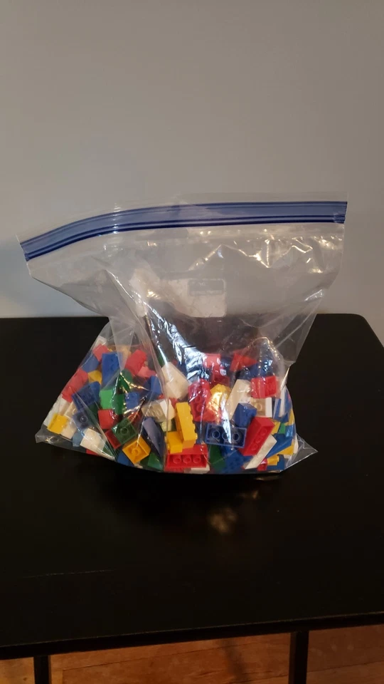 Bolsa mixta de Legos antiguos aproximadamente 13oz Foto 2 de 4