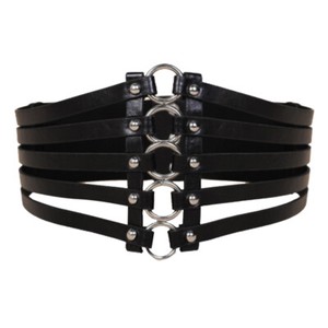 Punk Nieten Breiter Elastischer Bund Taillengürtel Stretchy Cinch Belt Punk Nieten Breiter Elastischer Bund Taillengürtel Stretchy Cinch Belt