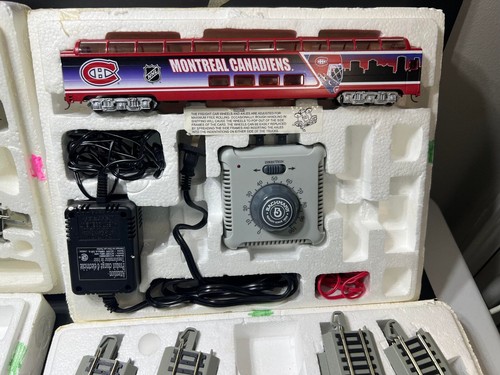BACHMANN HAWTHORNE Canadian Montreal NHL  7 PIECE TRAIN SET - Picture 6 of 9