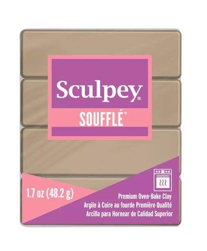 Sculpey SOUFFLÉ Professional Oven Bake Clay 2oz (57g). Craft Clay Souffle Suede - Picture 50 of 50